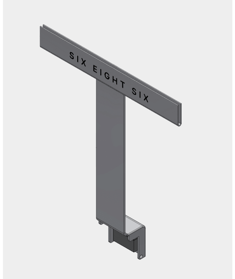 Polar Magnetic Rack Sign - ASSORTED
