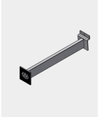 Polar Slatwall 12" Straight Arm w Logo - 2 Pack - ASSORTED