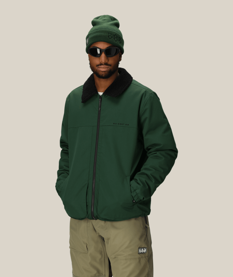 MENS CAIM INSULATED JACKET - MOSS GREEN