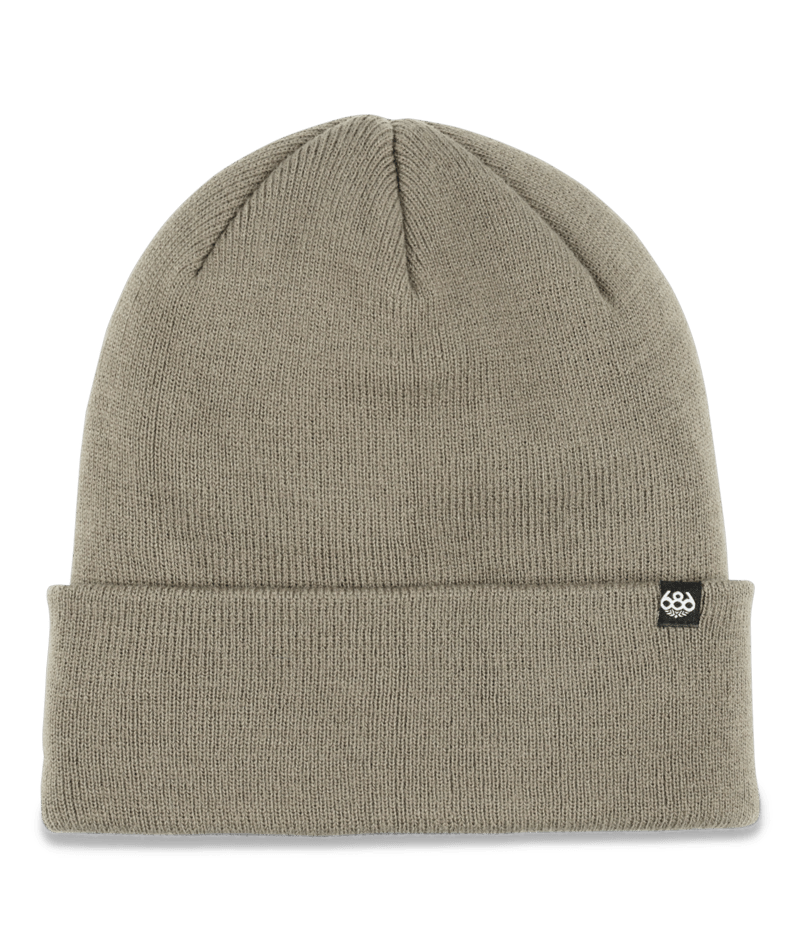 686 STANDARD ROLL UP BEANIE - CHARCOAL
