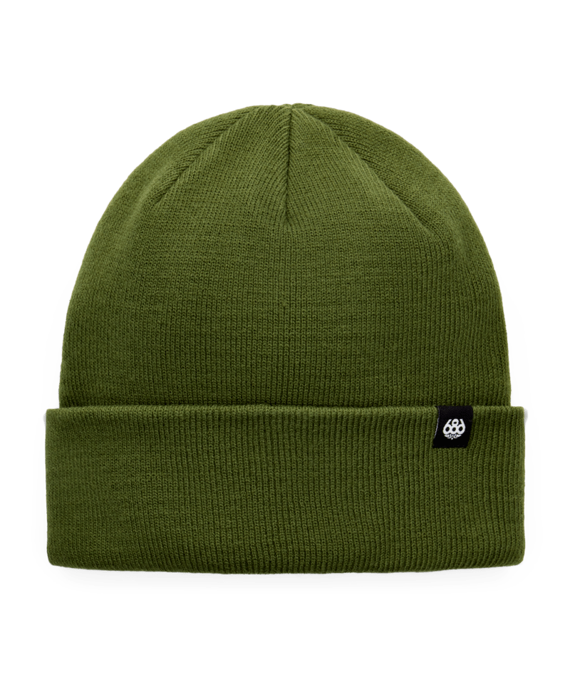 686 STANDARD ROLL UP BEANIE - FATIGUE GREEN