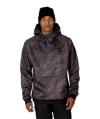 MENS BONDED FLEECE HOODY - CHARCOAL HEMISPHERE