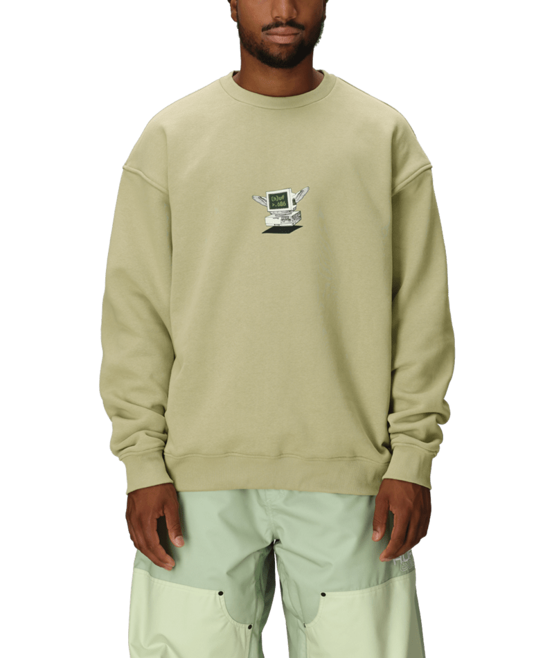 686 HUF PREMIUM HEAVYWEIGHT CREW SWEATSHIRT - HUF ELM