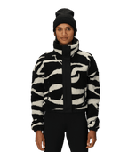 WOMENS OUTPOST SHERPA JACKET - BLACK VAPORS
