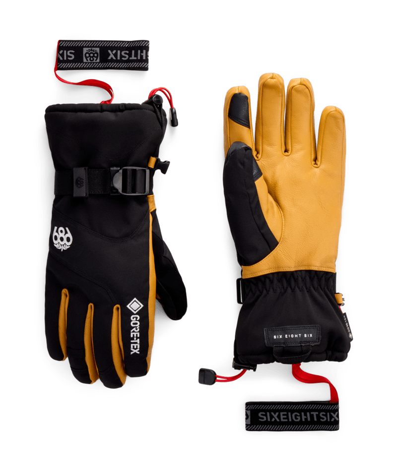 686 MENS GORE-TEX LEATHER LINEAR™ GLOVE - NATURAL
