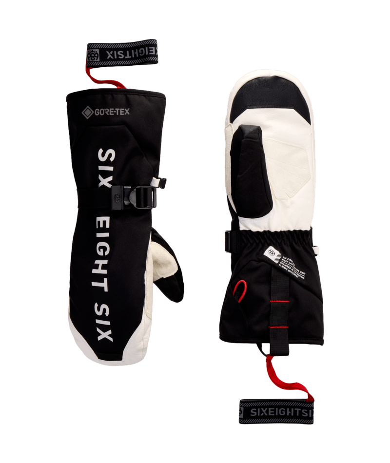 MENS GORE-TEX LEATHER DEEP DAYS™ MITT - WHITE