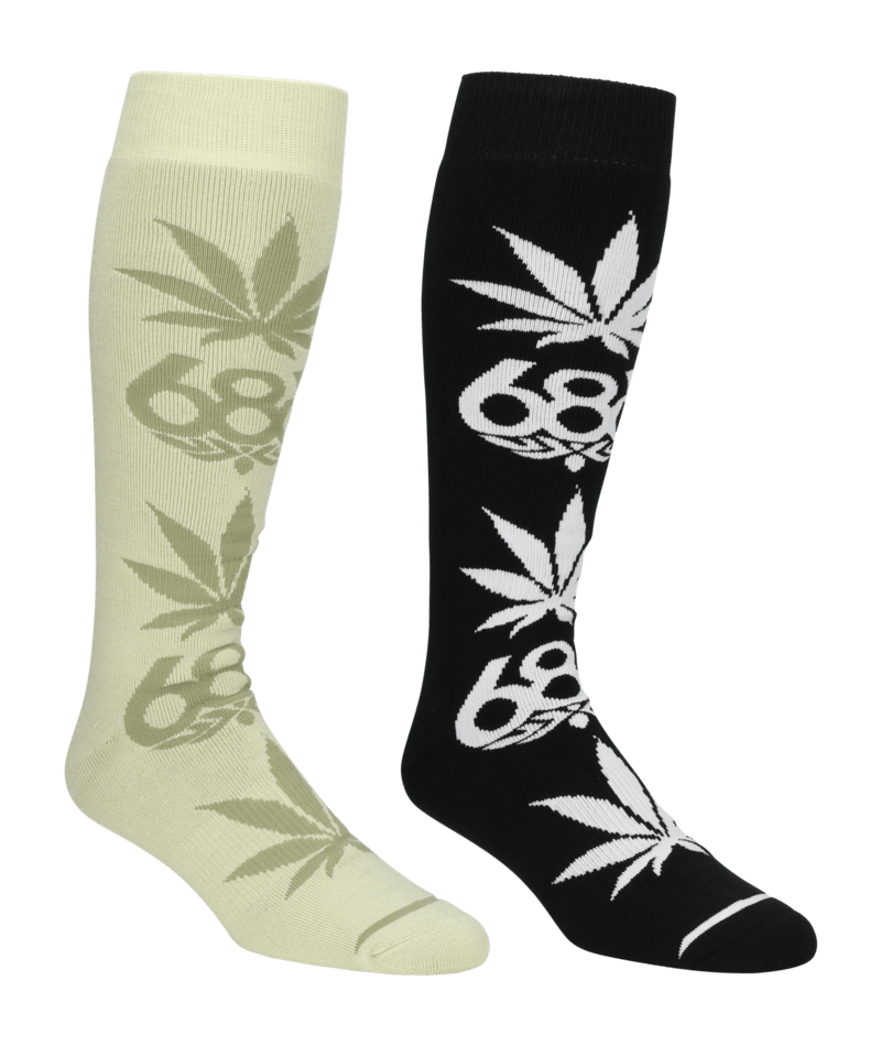 686 HUF SOCKS - 2 PACK - MULTI