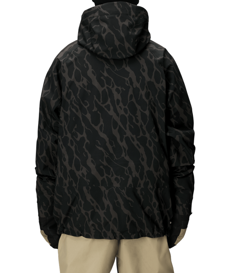 MENS SMARTY® 3-IN-1 RODEO™ 3L JACKET - BLACK FRACTURE PRINT