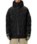 MENS SMARTY® 3-IN-1 RODEO™ 3L JACKET - BLACK FRACTURE PRINT