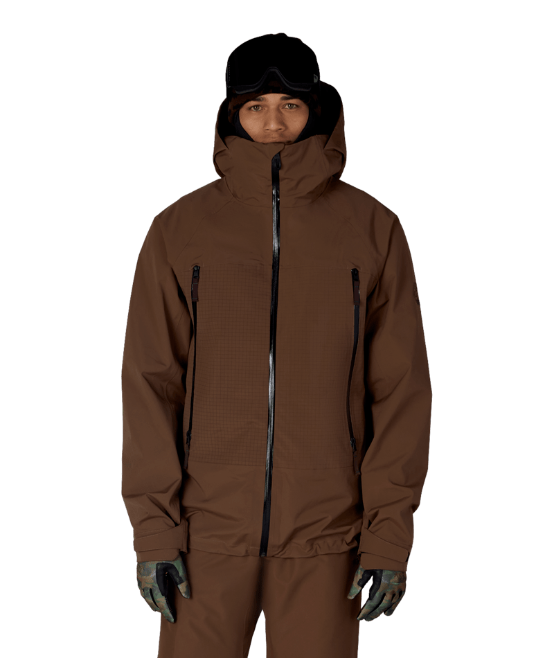 MENS SMARTY® 3-IN-1 RODEO™ 3L JACKET - DARK EARTH