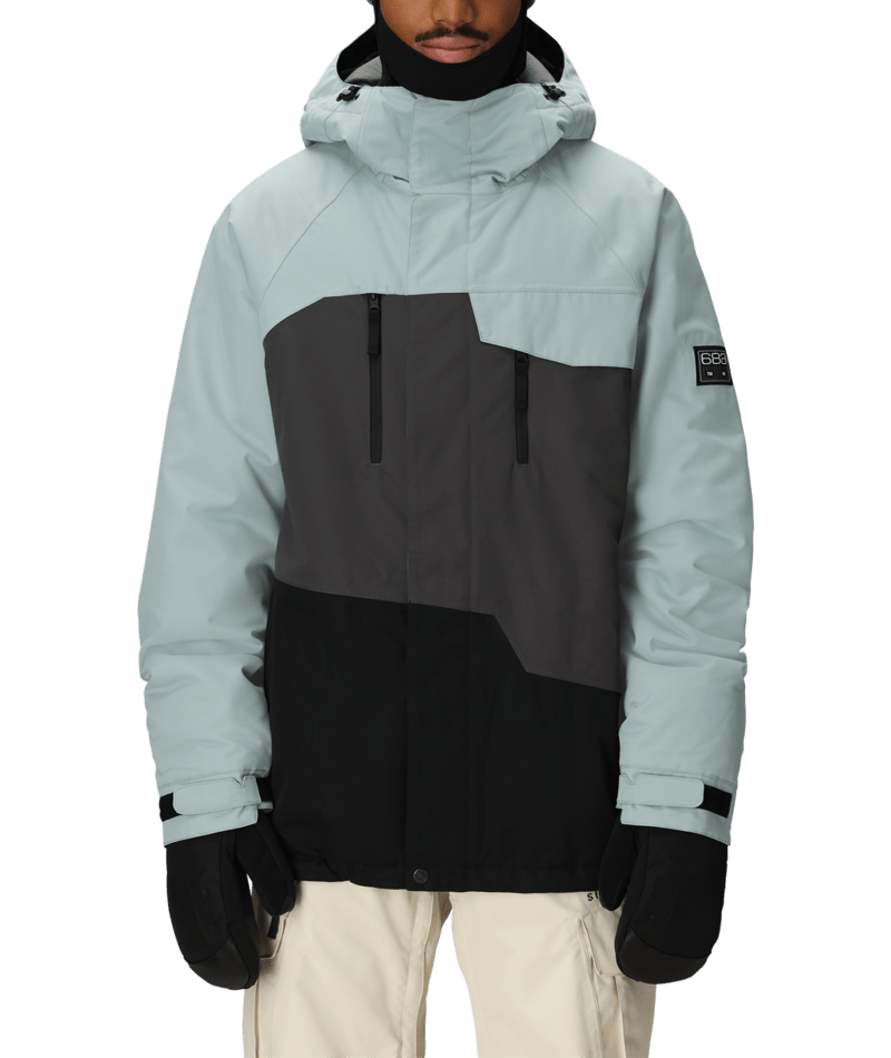 MENS GEO™ INSULATED JACKET - DUSTY MARINE COLORBLOCK