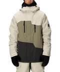 MENS GEO™ INSULATED JACKET - LIMESTONE COLORBLOCK