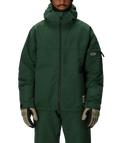 MENS DOJO SHELL JACKET - MOSS GREEN RIPSTOP