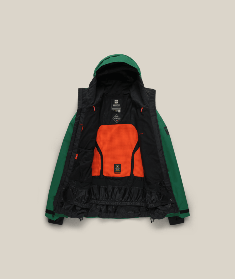 MENS GORE-TEX GT THERMAGRAPH® JACKET - EMERALD GREEN