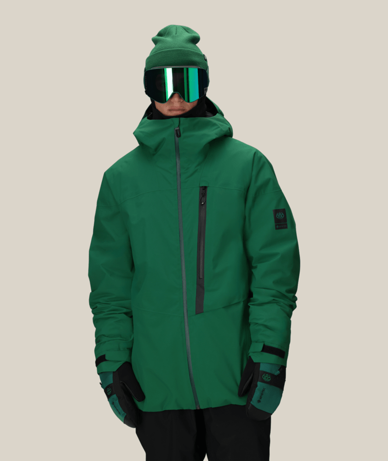 MENS GORE-TEX GT THERMAGRAPH® JACKET - EMERALD GREEN
