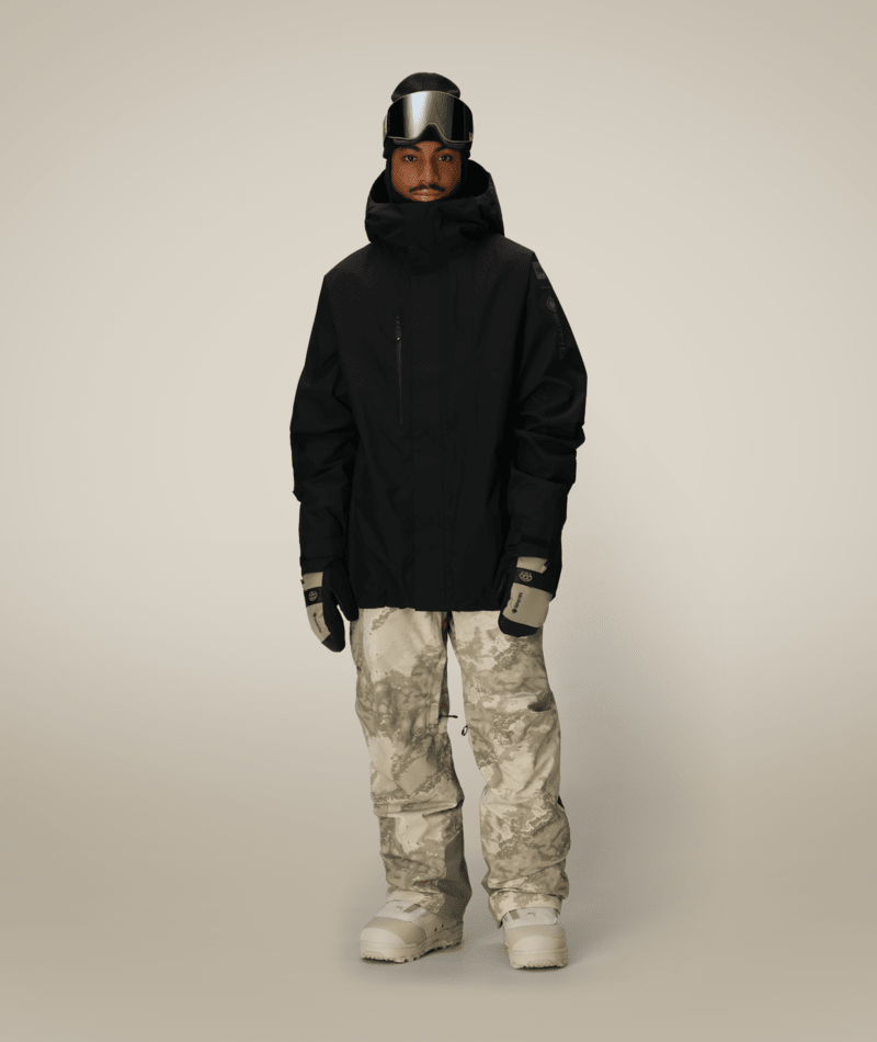 MENS GORE-TEX CORE SHELL JACKET - BLACK