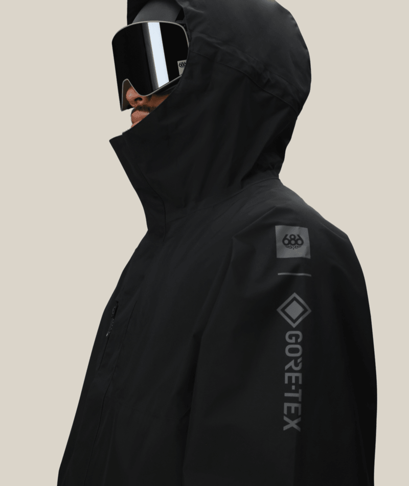 MENS GORE-TEX CORE SHELL JACKET - BLACK