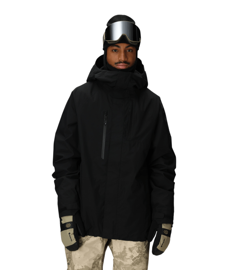 MENS GORE-TEX CORE SHELL JACKET - BLACK