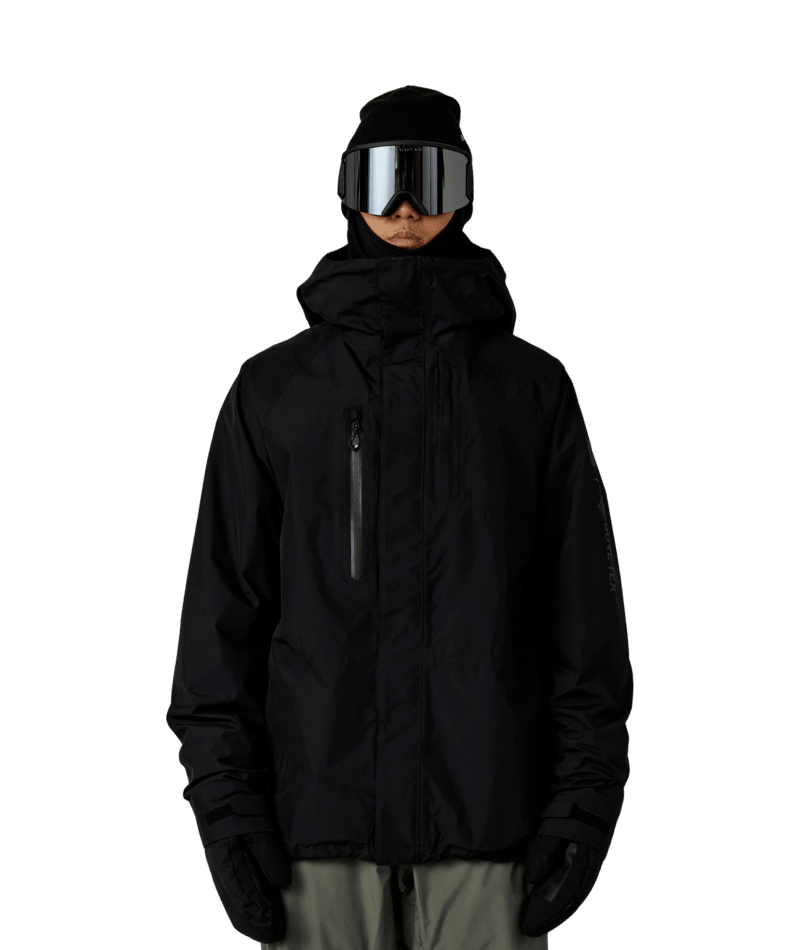 MENS GORE-TEX CORE SHELL JACKET - BLACK