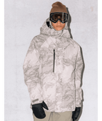 MENS GORE-TEX CORE SHELL JACKET - LIMESTONE HEMISPHERE PRINT