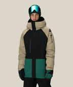 MENS GORE-TEX CORE SHELL JACKET - SAGE COLORBLOCK