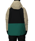 MENS GORE-TEX CORE SHELL JACKET - SAGE COLORBLOCK