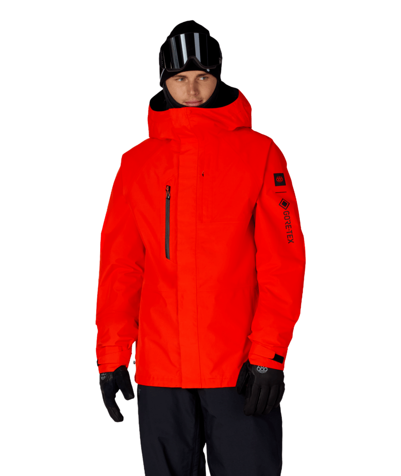 MENS GORE-TEX CORE SHELL JACKET - SOLAR