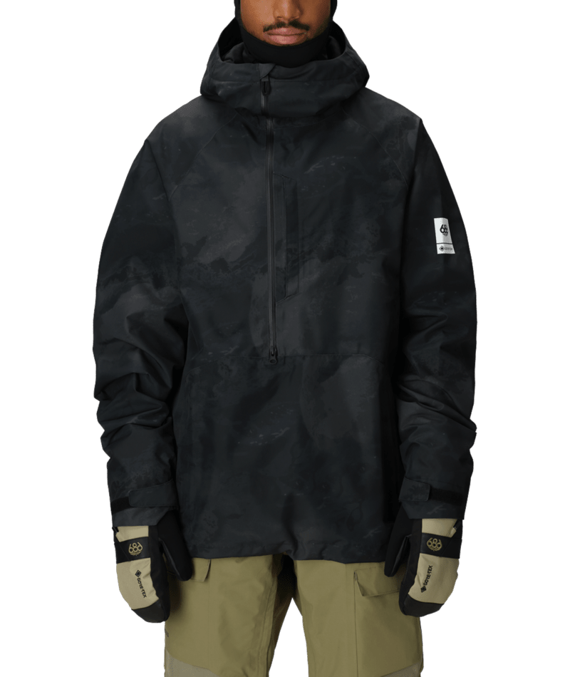 MENS GORE-TEX FRAGMENT SHELL ANORAK - BLACK HEMISPHERE
