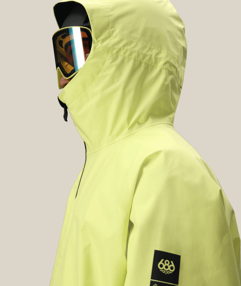 MENS GORE-TEX FRAGMENT SHELL ANORAK - DUSTY LIME