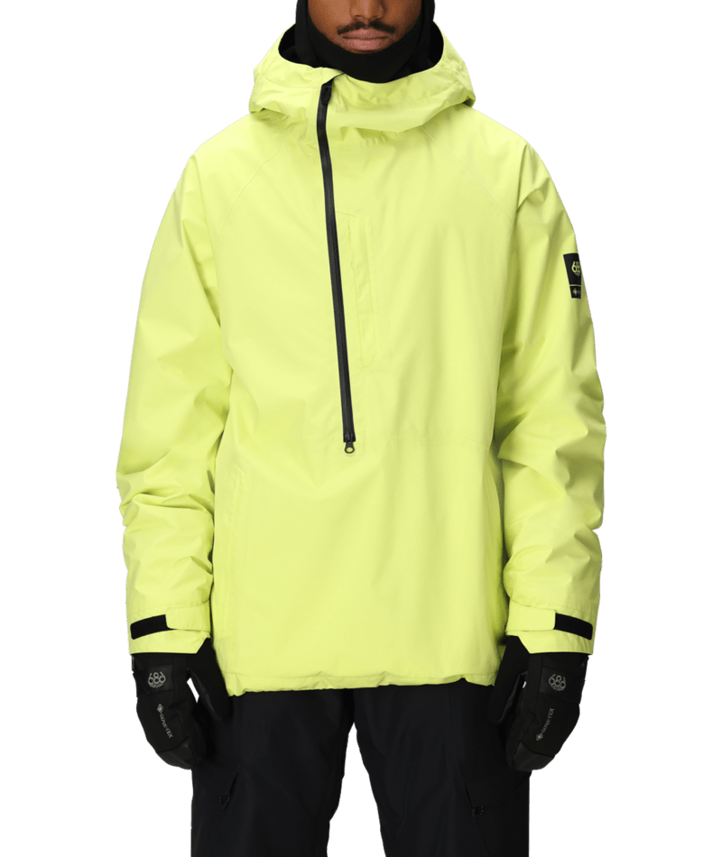 MENS GORE-TEX FRAGMENT SHELL ANORAK - DUSTY LIME
