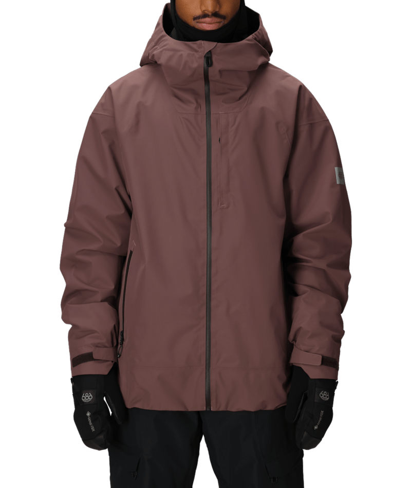 MENS GATEWAY SHELL JACKET - PEPPERCORN