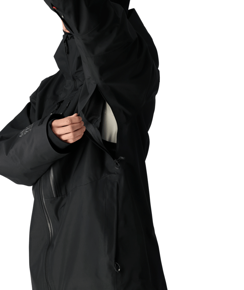 MENS GORE-TEX 3L ATV THERMAGRAPH® JACKET - BLACK