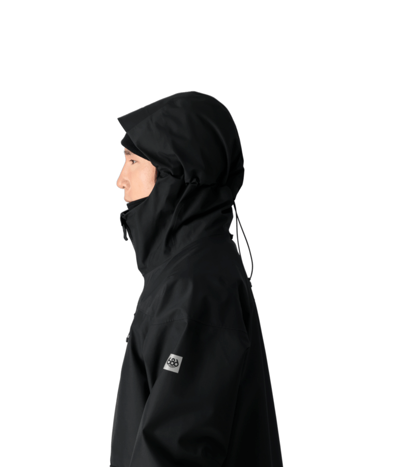 MENS GORE-TEX 3L ATV THERMAGRAPH® JACKET - BLACK