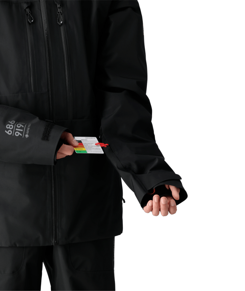 MENS GORE-TEX 3L ATV THERMAGRAPH® JACKET - BLACK