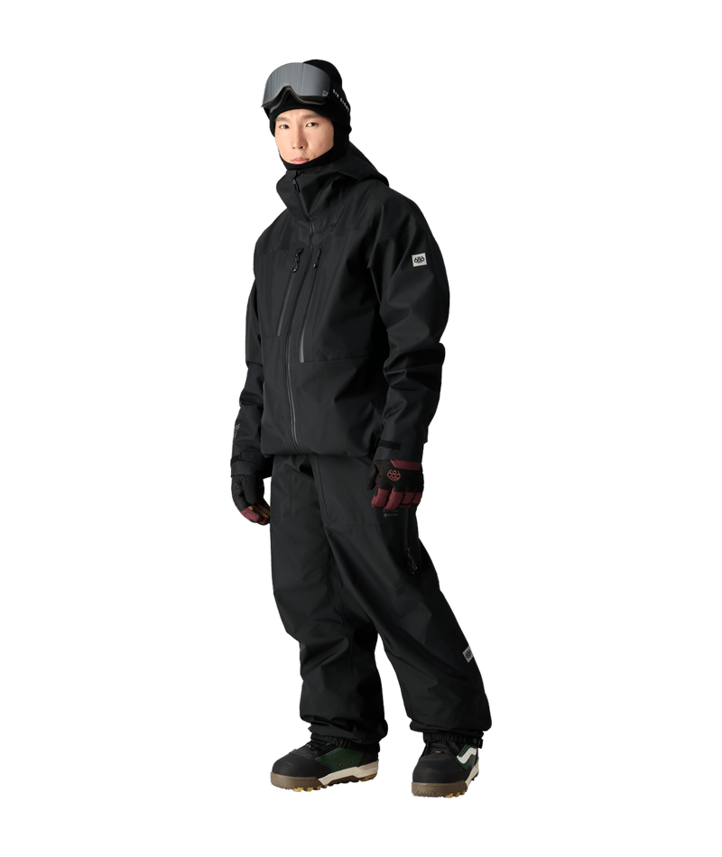 MENS GORE-TEX 3L ATV THERMAGRAPH® JACKET - BLACK