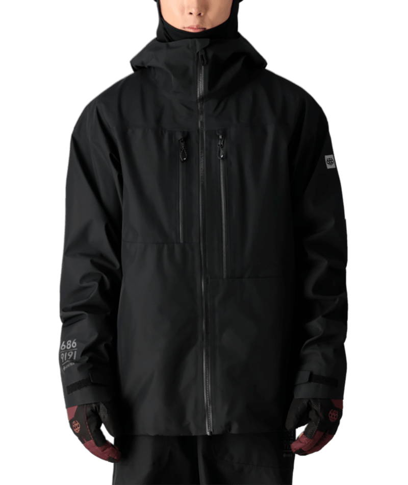 MENS GORE-TEX 3L ATV THERMAGRAPH® JACKET - BLACK