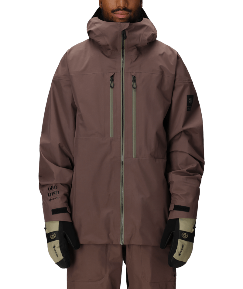 MENS GORE-TEX 3L ATV THERMAGRAPH® JACKET - PEPPERCORN