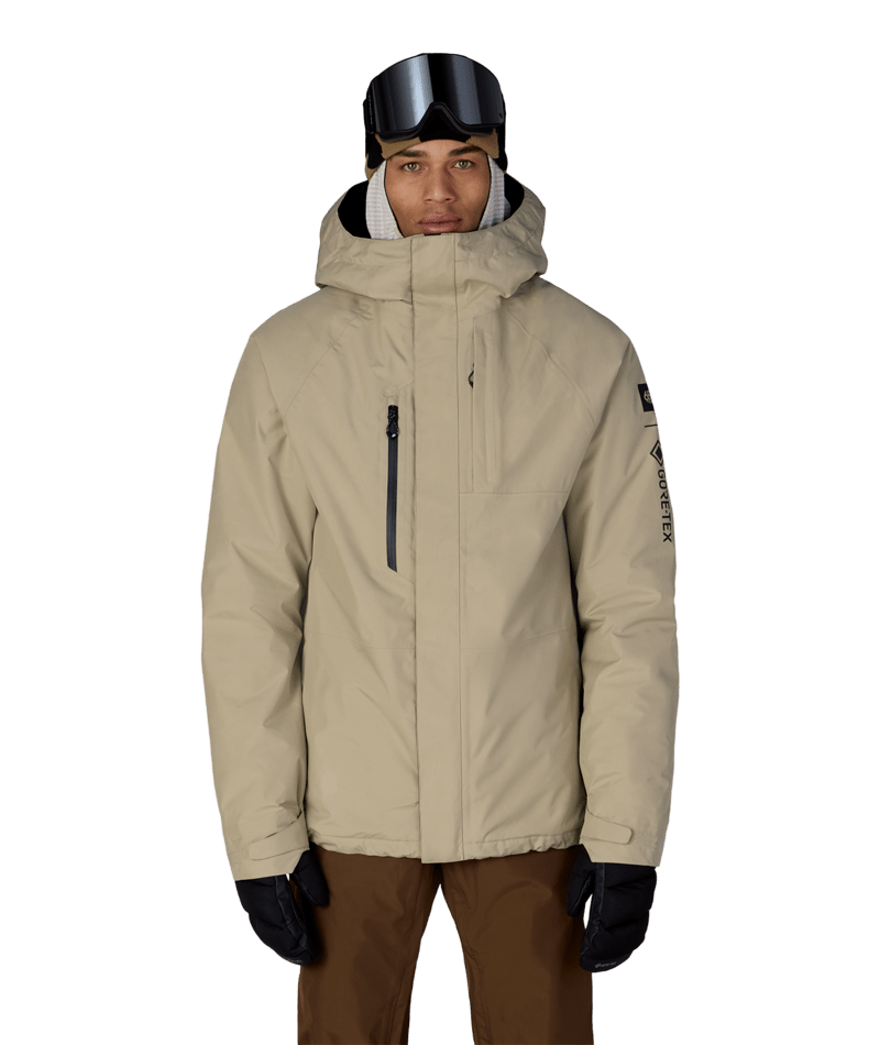 MENS GORE-TEX CORE INSULATED JACKET - KHAKI