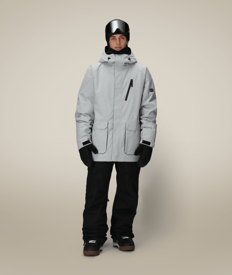 MENS NIGHTLINE™ INSULATED  JACKET - LIMESTONE DOBBY