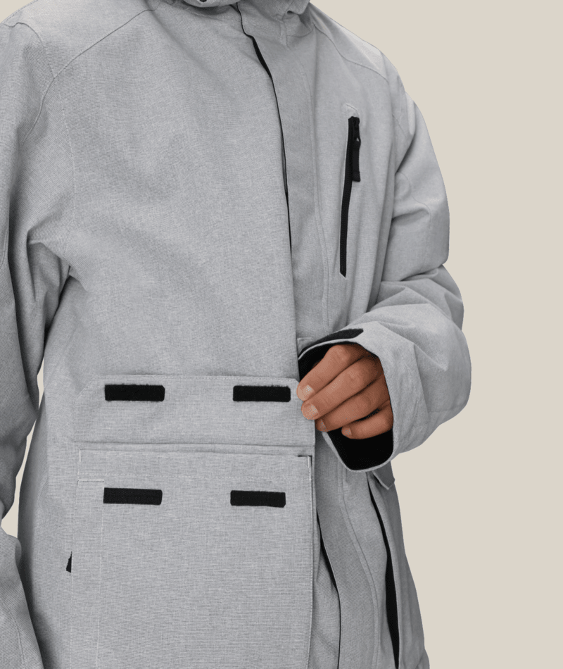 MENS NIGHTLINE™ INSULATED  JACKET - LIMESTONE DOBBY