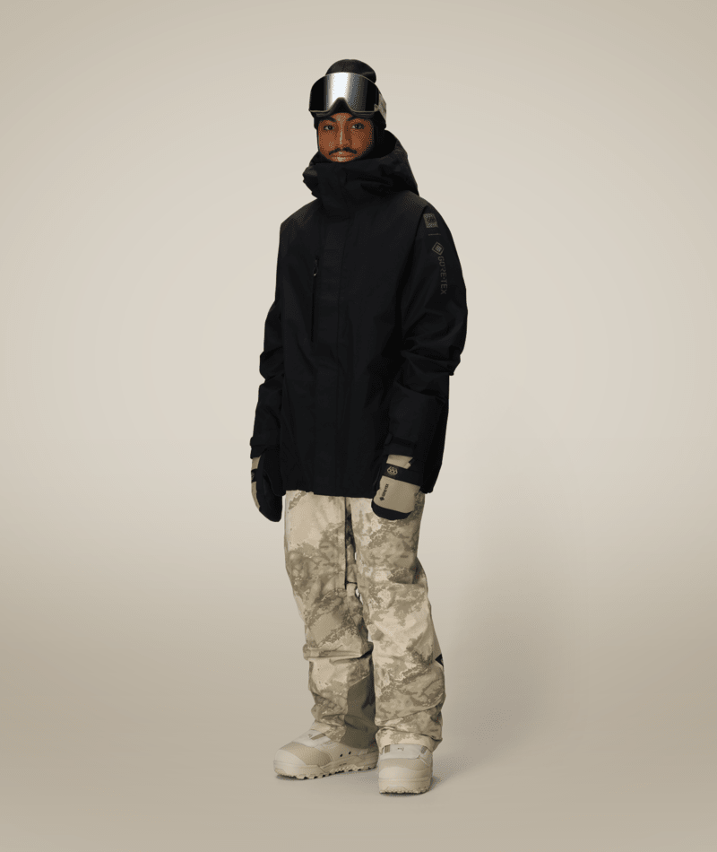 MENS GORE-TEX CORE SHELL PANT - LIMESTONE HEMISPHERE PRINT