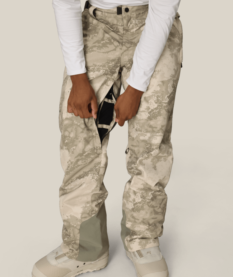 MENS GORE-TEX CORE SHELL PANT - LIMESTONE HEMISPHERE PRINT