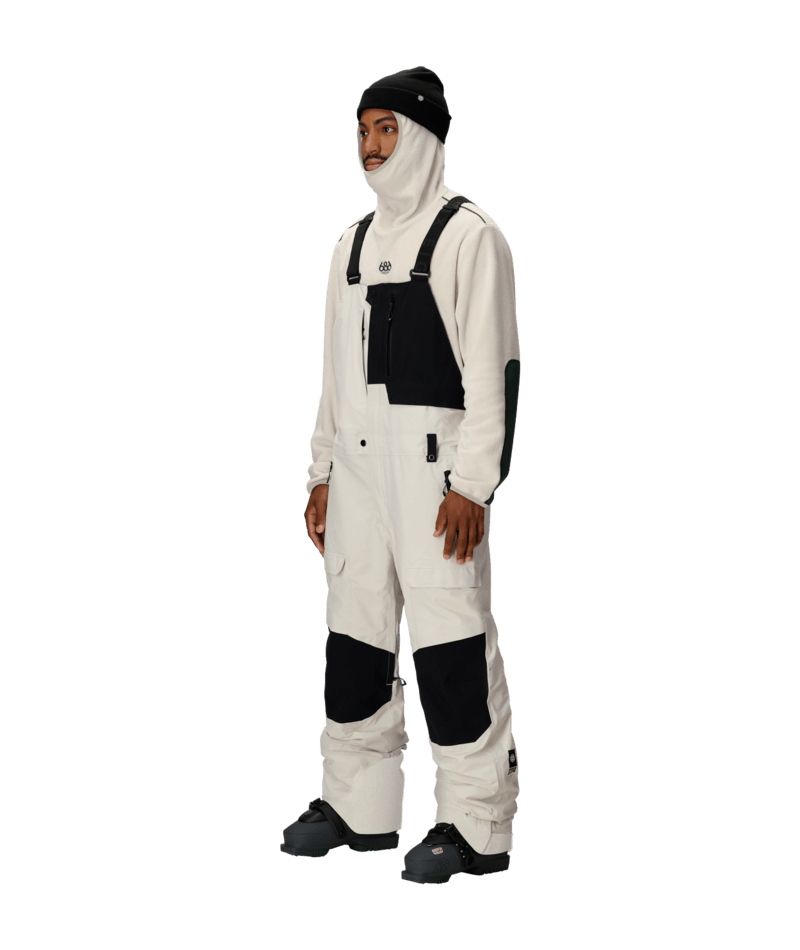 MENS GORE-TEX DISPATCH™ SHELL BIB - LIMESTONE COLORBLOCK