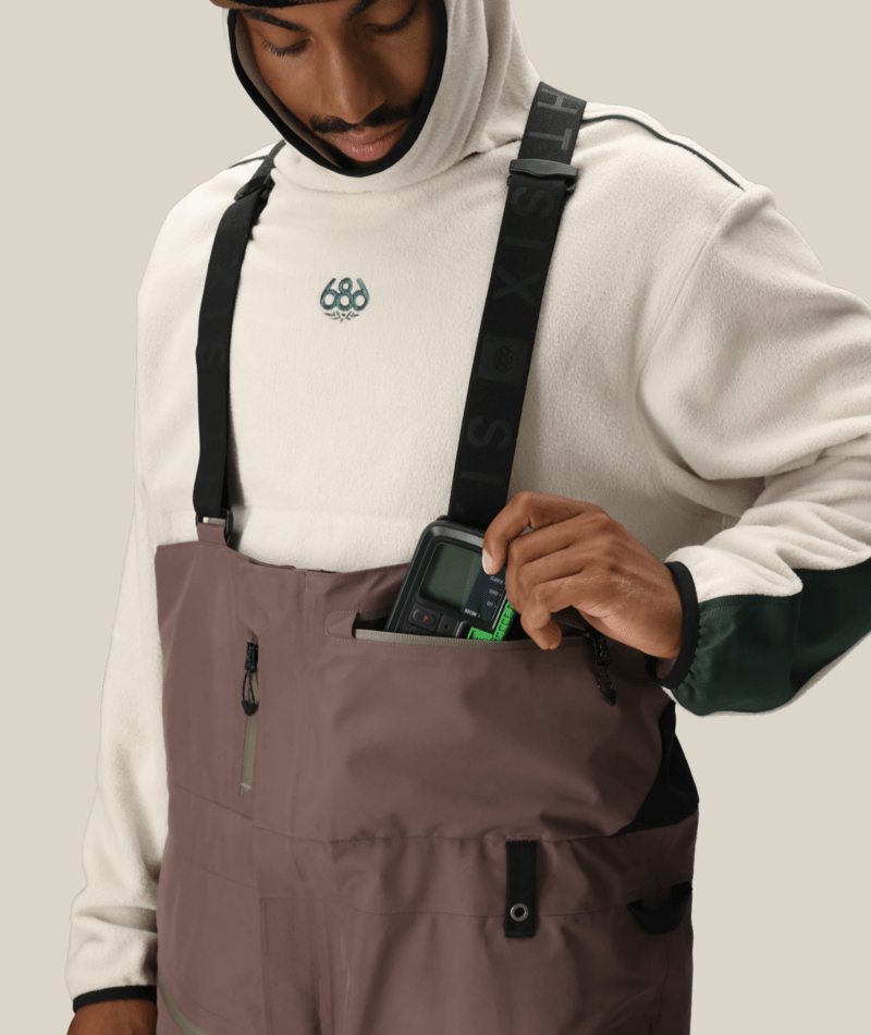 MENS GORE-TEX 3L ATV BIB - PEPPERCORN