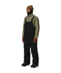 MENS HOT LAP™ INSULATED BIB - BLACK