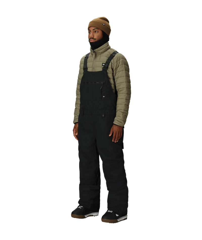 MENS HOT LAP™ INSULATED BIB - BLACK