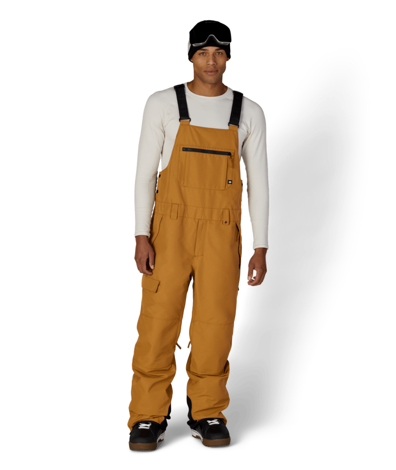 MENS HOT LAP™ INSULATED BIB - BRONZE RIPSTOP