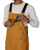 MENS HOT LAP™ INSULATED BIB - BRONZE RIPSTOP