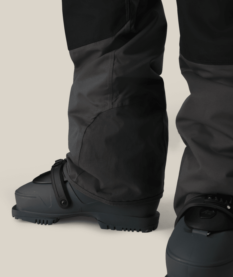 MENS HOT LAP™ INSULATED BIB - CHARCOAL COLORBLOCK