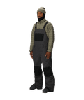 MENS HOT LAP™ INSULATED BIB - CHARCOAL COLORBLOCK